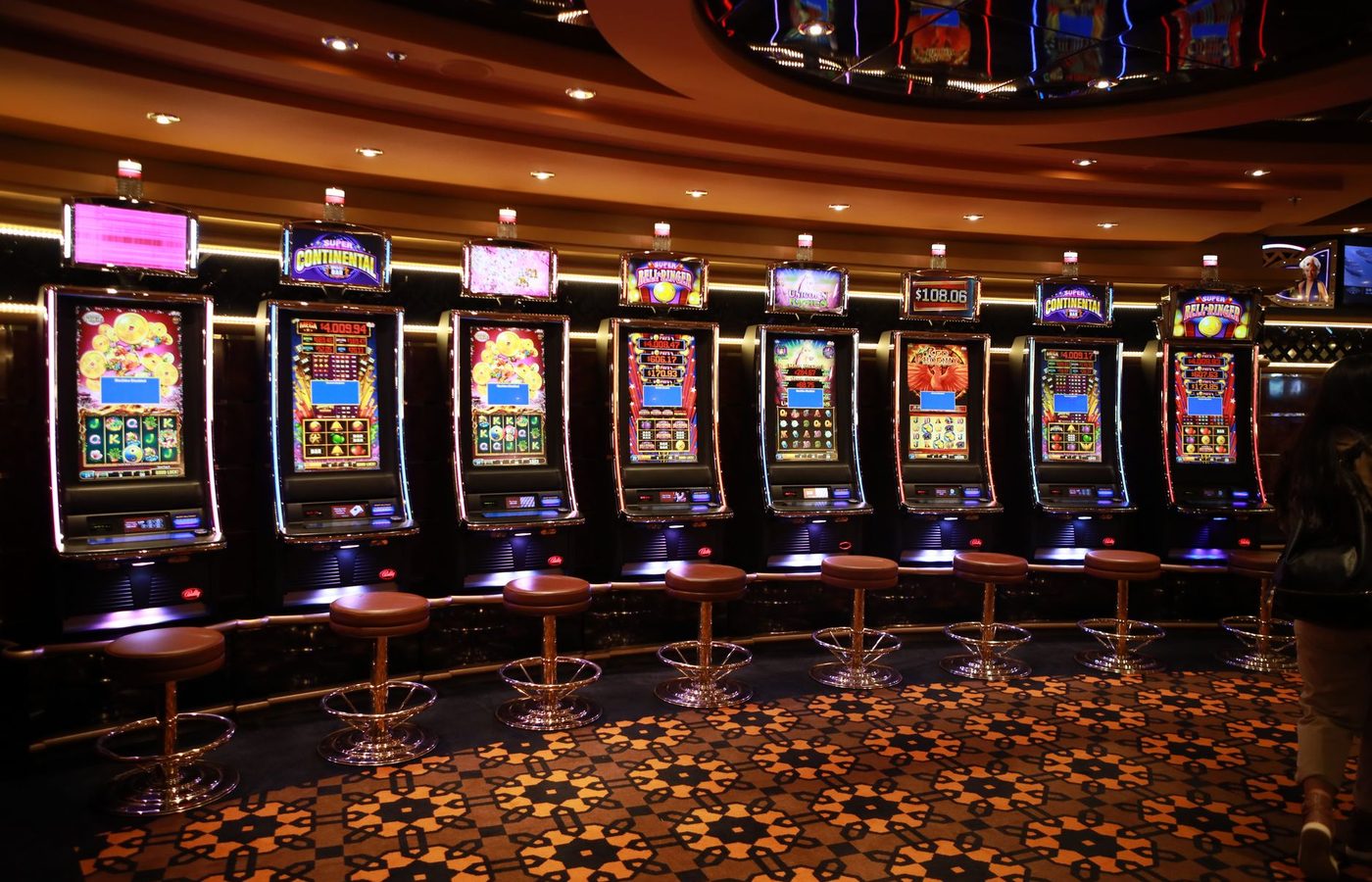 The gaming floor of The Rangataua Room